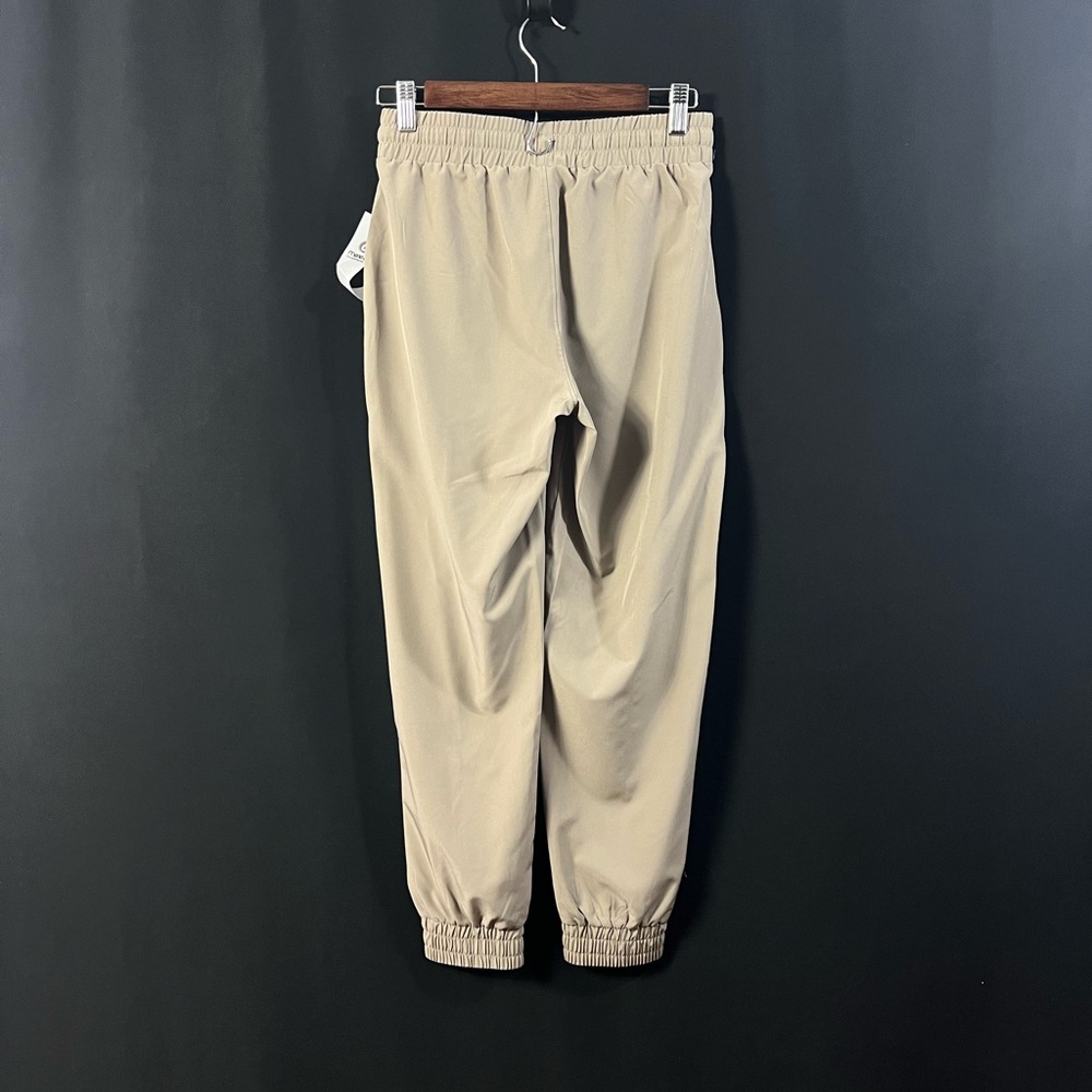 Mono B Beige Jogger Pants Mono B Taupe Jogger Pants Elastic